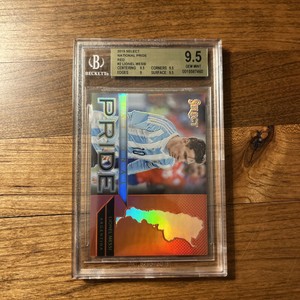 2015-16 Panini Select National Pride Red Prizm /199 Lionel Messi #2 BGS 9.5 MLS!
