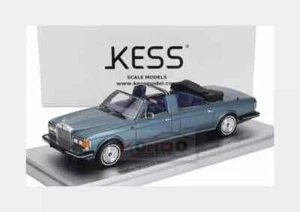 Kess KE43049030 Rolls Royce Silver spur Landaulette 1987 Bleu Metal  1/43 - Photo 1/1