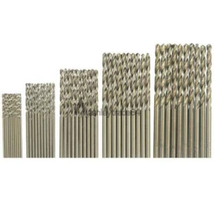 50 PCS Cobalt Drill Bit Set 1-3MM for Drilling on Hardened Steel Tools Cast Iron - Picture 1 of 5