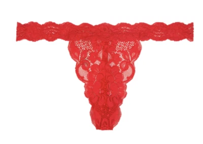 WE ARE HAH Todo Encaje Sirena Rojo T String Me A Tanga Panty Ropa Interior Mujer M 6 L 7 Foto 1 de 4