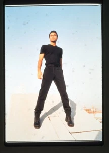 Enrique Iglesias 1996 Pop Star Photo Shoot Stamped Original 35mm Transparency - Picture 1 of 1