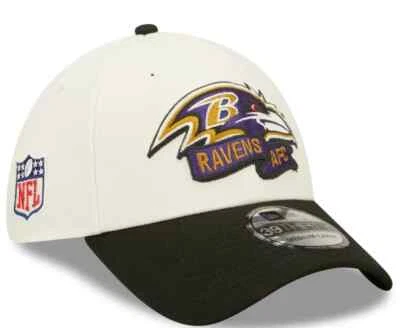 Baltimore Ravens NFL New Era 2022 Sideline 39Thirty Two Tone Flex Hat M/L/NWT!! - Image 1 of 4