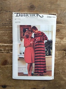 4336 Loose Fit Night Shirt Size 6 B30" Uncut Vintage Butterick Sewing Pattern - Picture 1 of 2