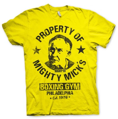 Camiseta para hombre Rocky - Mighty Mick's Gym con licencia oficial tallas S-XXL Foto 1 de 4