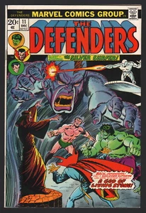 The Defenders #11, 1973, Marvel Comics, en muy buen estado, ¡dios de la piedra viva! - Imagen 1 de 1