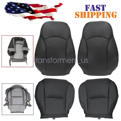 Cubierta inferior de cuero negra para Lexus IS250-IS350 2006-2013 conductor pasajero Foto 1 de 4