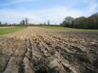 Photo 6X4 Partly Ploughed Field Rotherwick Why Do Farmers Do This? Visibl C2010
