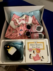 AMERICAN GIRL BITTY BABY DOLL WILD THINGS SET - Toys Book Box 2000~COMPLETE,NEW - Picture 1 of 8