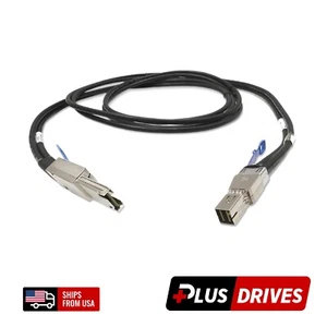 NEW Mini External HD SAS 3 to SAS 2 DAC Drive Cable SFF-8644 to SFF-8088 2Meters - Afbeelding 1 van 5