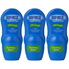 3 x Deep Freeze Muscle Message Gel Glide On Cool Lotion Pain Relief Fast Acting