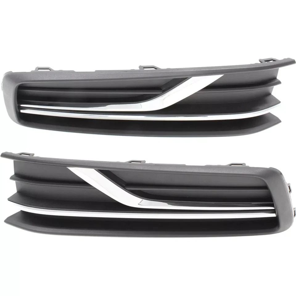 For 2016-2019 Volkswagen Passat Front Left and Right Side Fog Light Cover Set - Image 1 of 4
