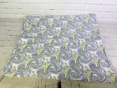 Manta Aden Anais Dragón Dinosaurio Bebé Envoltura Lovey Azul Blanco Verde Muselina Foto 1 de 4