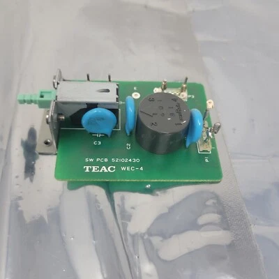 Tascam DA-50 DAT - PARTS - Power Switch PCB - a1 - Image 1 of 2