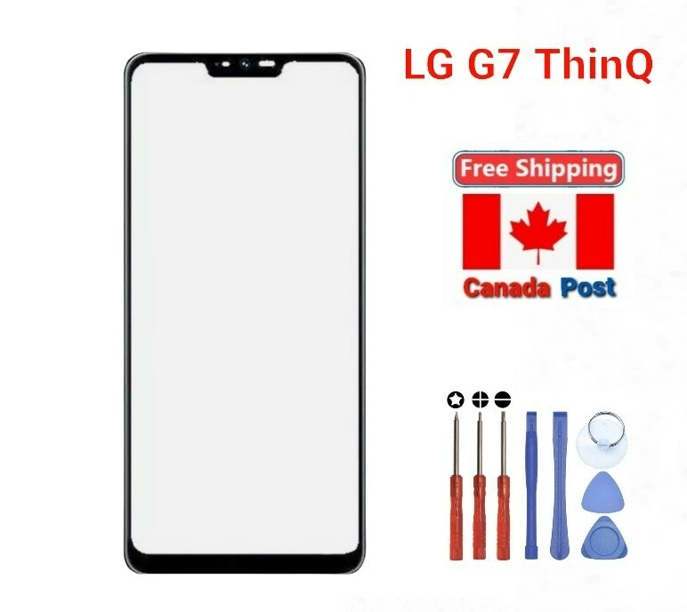 Front Outer Screen Glass Replacement for LG G7 G710 Thin Q All Models - Image 1 of 4