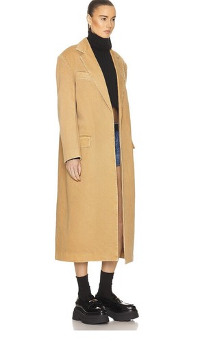 Cappotto denim oversize Alexander Wang su misura taglia XS