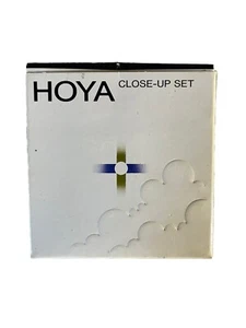 Vintage Hoya 55mm Close-Up Camera Lens Filter Set: +1 +2 +4 with case Japan NOB - Picture 1 of 6