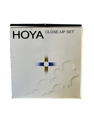 Vintage Hoya 55mm Close-Up Camera Lens Filter Set: +1 +2 +4 with case Japan NOB - Image 1 of 4