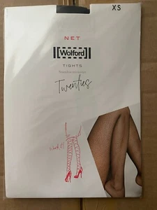 Wolford Twenties Seamless Fishnet Tights (Brand New) - Picture 1 of 6