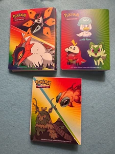 x3 Pokemon Mini Portfolio Binder 30-Pocket Portfolios - New Stocking Stuffers - Picture 1 of 2