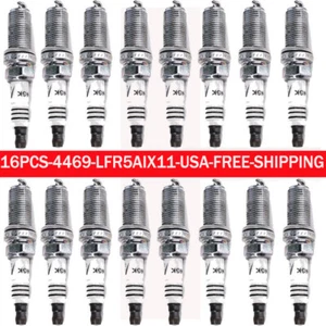 16PCS For Chrysler Dodge Jeep Ram 5.7 6.4 V8 Iridium IX Spark Plugs LFR5AIX11 - Picture 1 of 6