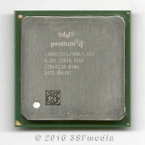 P4 - 1.8 GHz / 256 KB / 400 MHz - SL5UK - Image 1 of 1