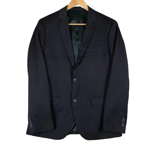 Giacca blazer regolare New Look lusso viola misto poliestere uomo taglia circonferenza petto 40R - Foto 1 di 10