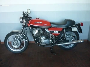 MOTO MORINI 3 1/2 SPORT ROSSO/NERO ANNO 1975  KM 31.045 - Foto 1 di 7