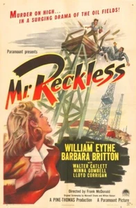 MR RECKLESS 1948 RARE ADVENTURE ON DVD-R UNCUT ! - Imagen 1 de 1