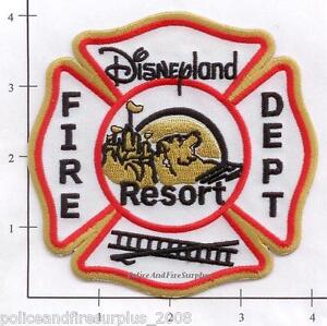 California - Disney Disneyland Resort CA Fire Dept Patch