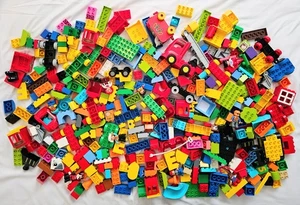 Lego Duplo Lot of 10 Lbs. Various Pieces Parts Bricks Blocks Mini Figures (A5) - Picture 1 of 6