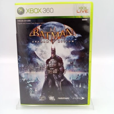 Batman Arkham Asylum Xbox 360 Original PAL CIB Complete - Image 1 of 4