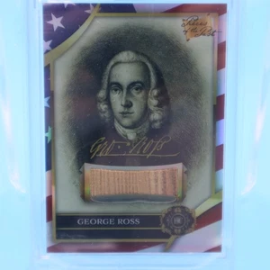 GEORGE ROSS 2025 PIECES OF THE PAST 1776 THE FREEDOM FIGHTERS Relic FURNITURE - Foto 1 di 2