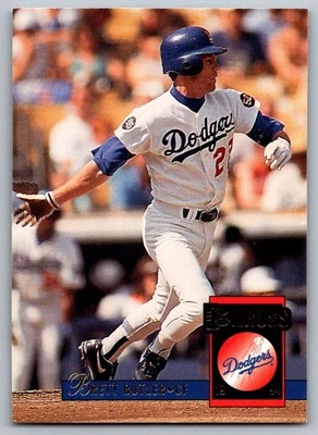 1993 Score Select Stat Leaders Brett Butler Los Angeles Dodgers #54 - Image 1 of 2
