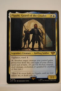 Magic: Lord of the Rings: Pippin, Guard of the Citadel #218 - Picture 1 of 2