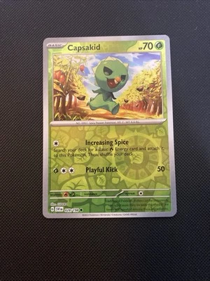 Capsakid 028/198 Sv01: Scarlet & Violet Base Set Reverse Holo - Image 1 of 2