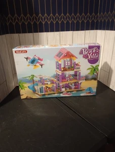 WinGift 955 Stück Strandhaus Bauset, Meer Strand Villa Gebäude Spielzeug... - Bild 1 von 5