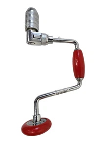 Soporte y broca de trinquete de 12" Great Neck para taladro manual de perforación fina - Imagen 1 de 16