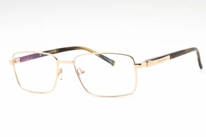 CHARRIOL PC75110 C03 Eyeglasses Shiny Gold Khaki Horn Frame 57mm - Picture 1 of 4