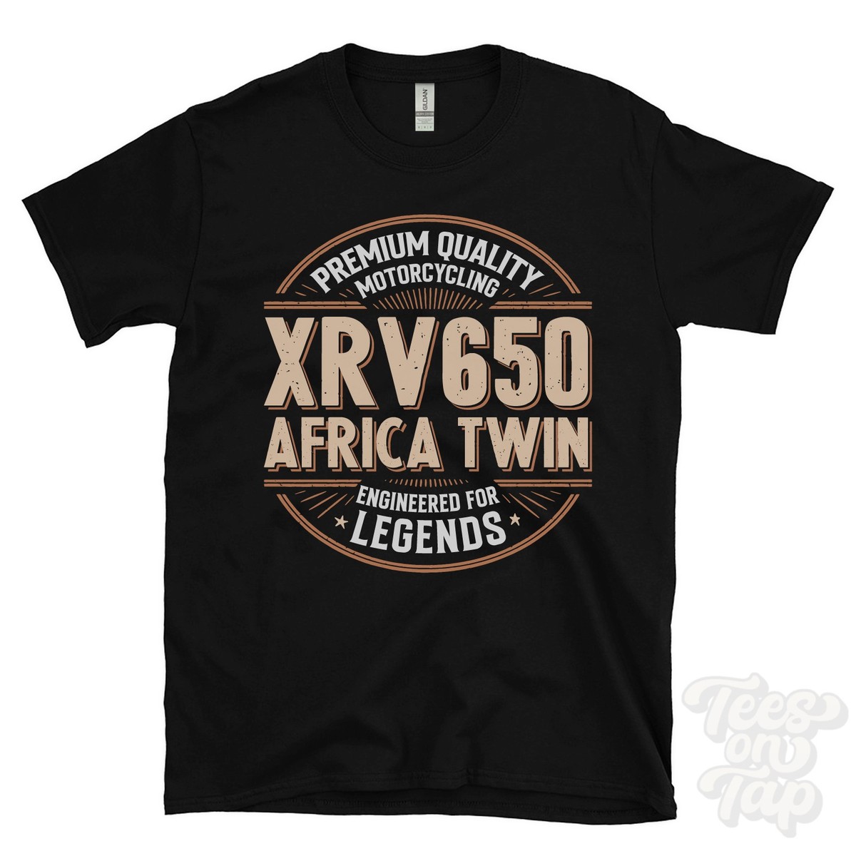 Maglietta Africa Twin Enduro - Cotone, Girocollo, Per Motociclisti - Foto 10