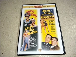 Abbott & Costello Lost In A Harem / In Hollywood DVD Classic Comedy Double Feat. - Picture 1 of 2
