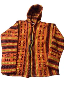 Planet Earth Woman’s Inka Sweater 100% Wool/ Handmade In Ecuador - Picture 1 of 11