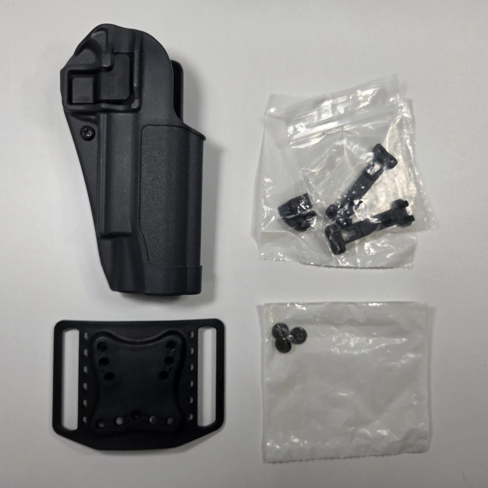 Blackhawk Serpa 1911 Holster Right OWB Belt Mount Charcoal Grey Gray Open Carry - Image 1 of 3