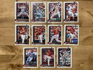 2025 Topps Series 1 Complete Team Set Saint Louis Cardinals 11 Cards - Picture 1 of 1