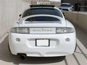 2G MITSUBISHI ECLIPSE ALL CLEAR TAILLIGHT LENSES 95´- 99´ - Picture 1 of 5