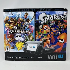 Nintendo Wii U Special Edition Smash Splat Deluxe Set 32GB Konsole - NEU - Bild 1 von 6
