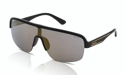 Police Sunglasses Men's Arcade 3 SPLB47 Z42G Shiny Black/Smoke with Gold Mirror - Image 1 of 2