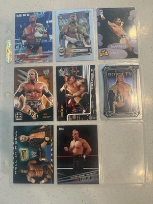 WWE / WWF Triple H “The Game” Lot Of 8 🔥 RARE! 2002 Royal Rumble / Topps Chrome - Image 1 of 2
