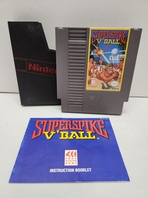 Super Spike V'Ball Nintendo Entertainment System NES Cleaned and Tested Working