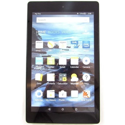 Tablet Amazon Kindle Fire HD 8 (7.ª generación) 32 GB, Wi-Fi, 8 pulgadas - NEGRA (G090) Foto 1 de 4