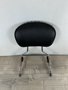 Harley Backrest Quick Release Sissy Bar 09-2020 Street Glide Road King - Foto 1 di 6